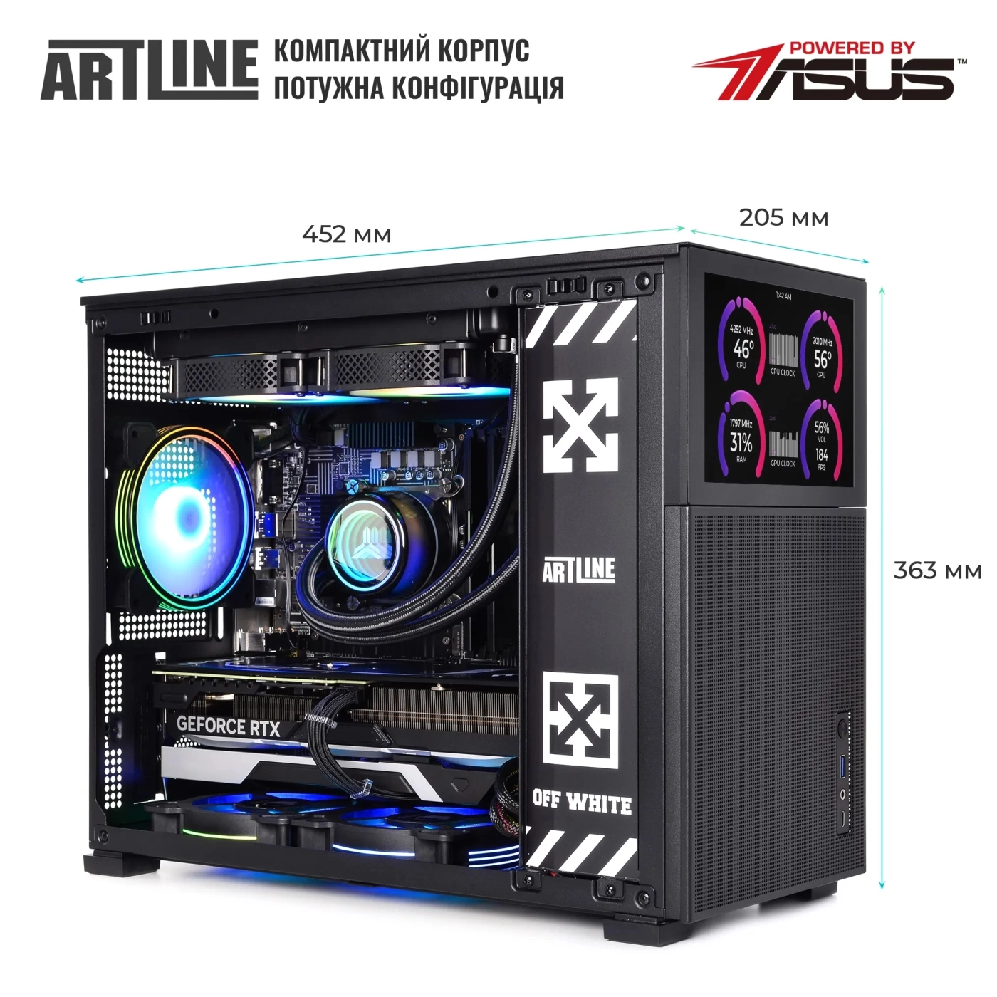 Купити Комп'ютер ARTLINE Gaming D31 (D31v19) - фото 7