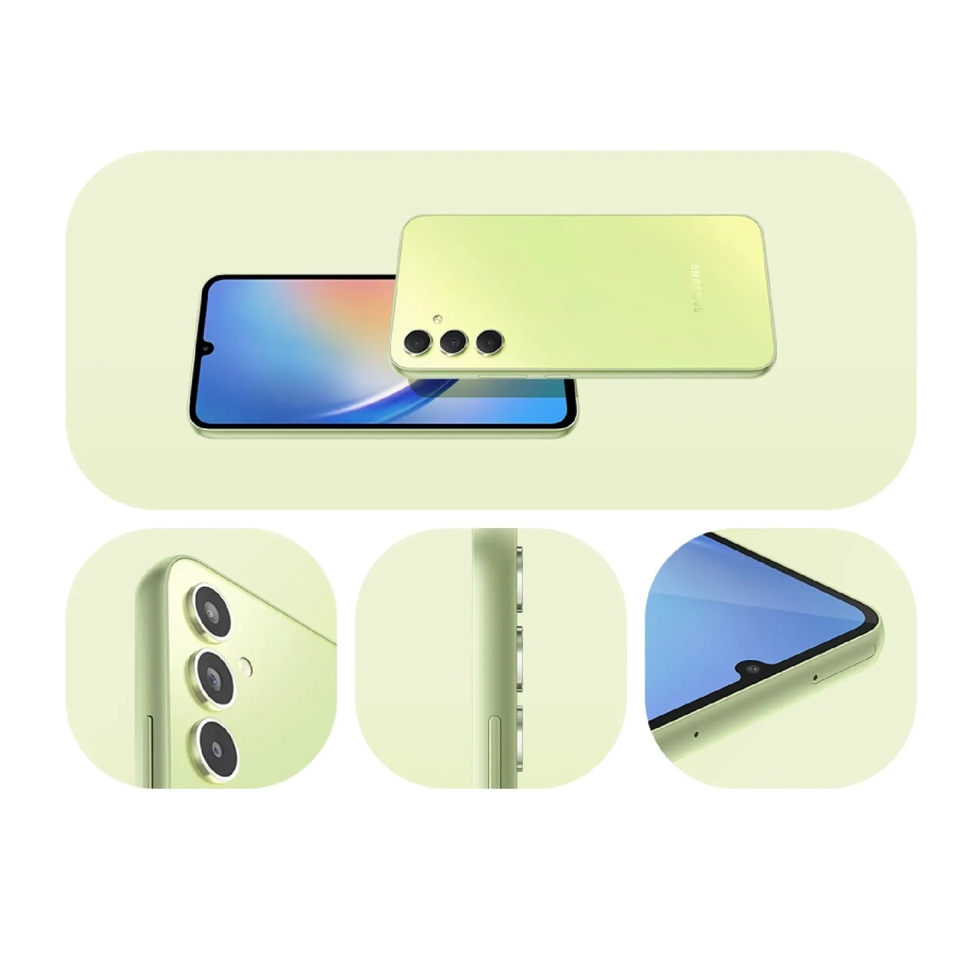 Купити Смартфон Samsung Galaxy A34 5G (A346) 6/128GB 2SIM Light Green (SM-A346ELGASEK) - фото 10
