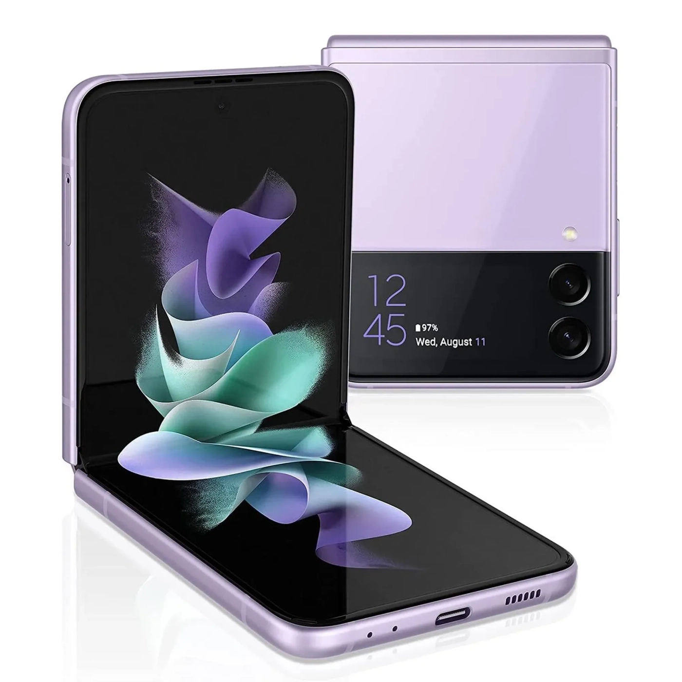 Купити Смартфон Samsung Galaxy Flip 4 (F721) 8/256GB Bora Purple - фото 1