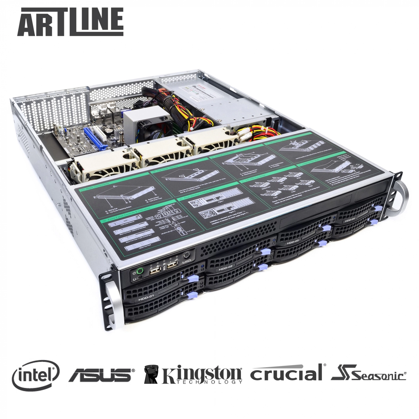 Купить Сервер ARTLINE Business R33v01 - фото 7