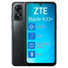 Купить Смартфон ZTE Blade A33+ 2/32GB Grey (993072) - фото 1