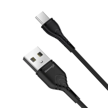 Купити Кабель Grand-X USB Type-C 3A 1m Black (PC-03B) - фото 2