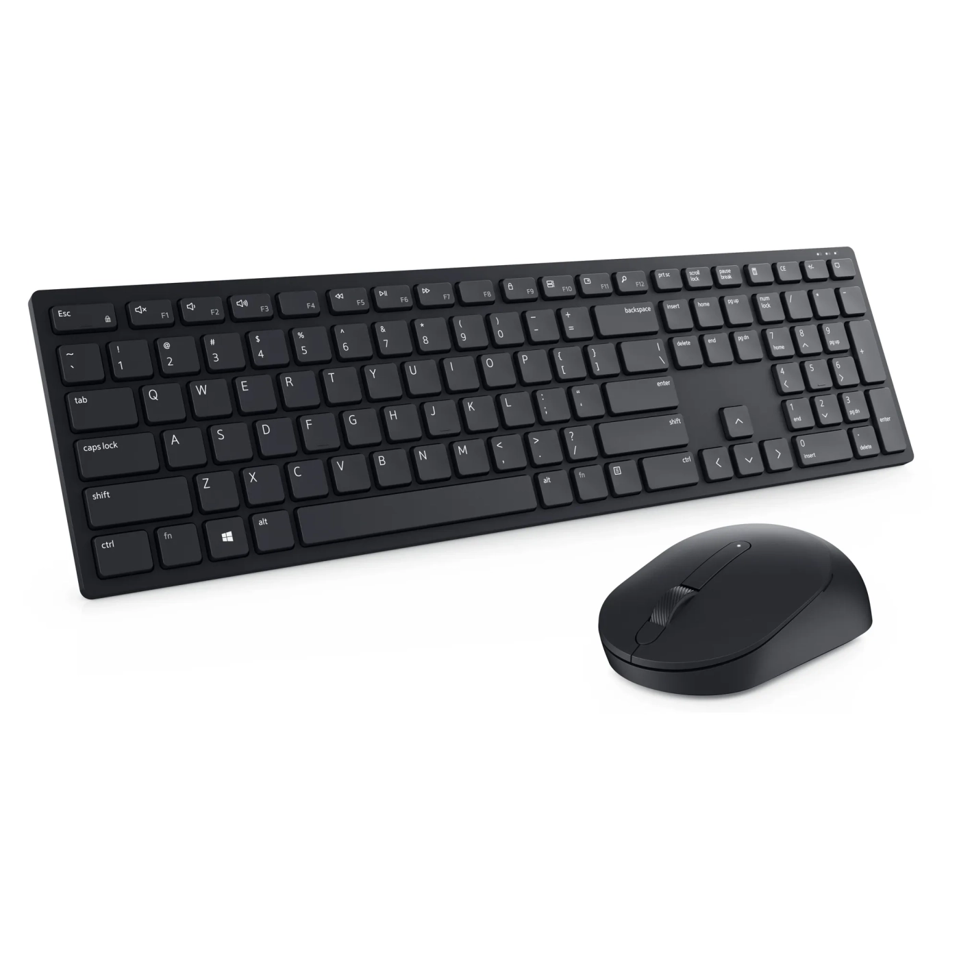 Купить Комплект клавиатура и мышь Dell KM5221W Wireless UA Black - фото 1