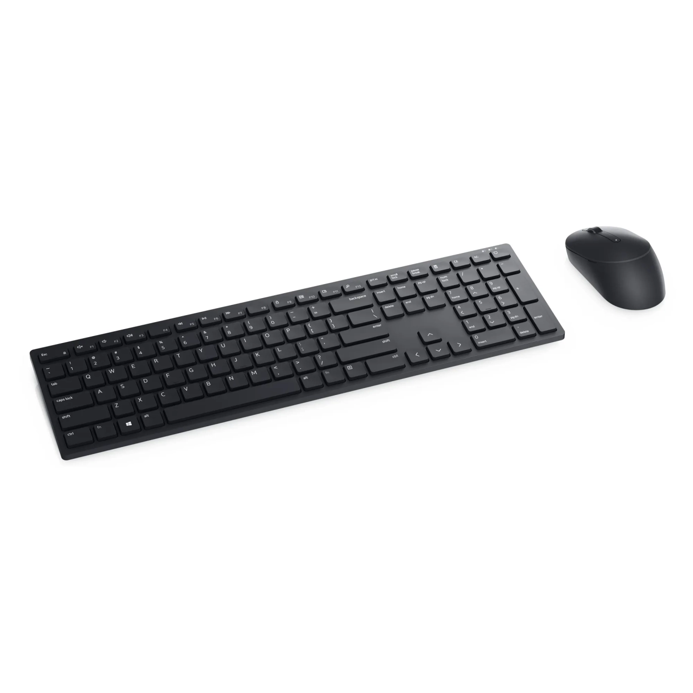 Купить Комплект клавиатура и мышь Dell KM5221W Wireless UA Black - фото 2