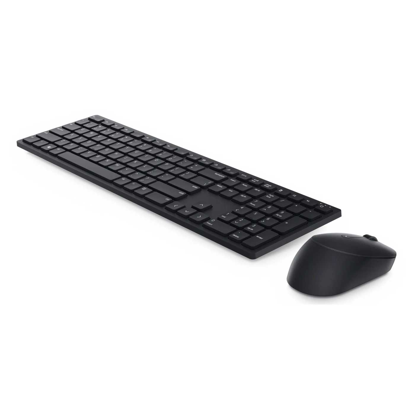 Купить Комплект клавиатура и мышь Dell KM5221W Wireless UA Black - фото 4