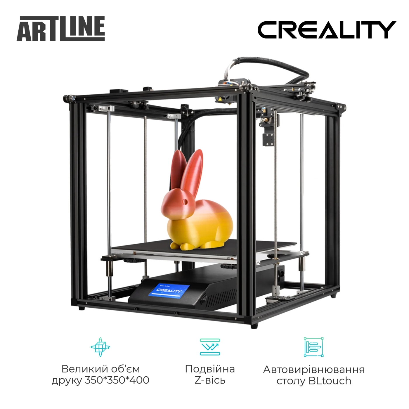 Купити 3D-принтер Creality Ender-5 Plus - фото 2