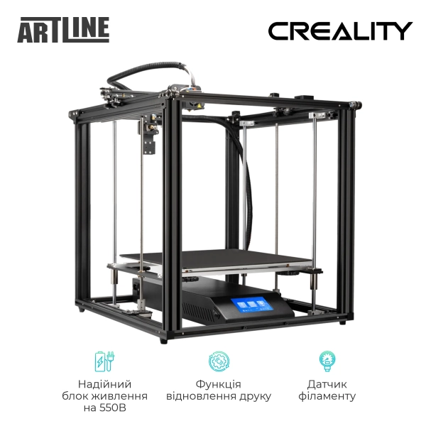 Купити 3D-принтер Creality Ender-5 Plus - фото 3