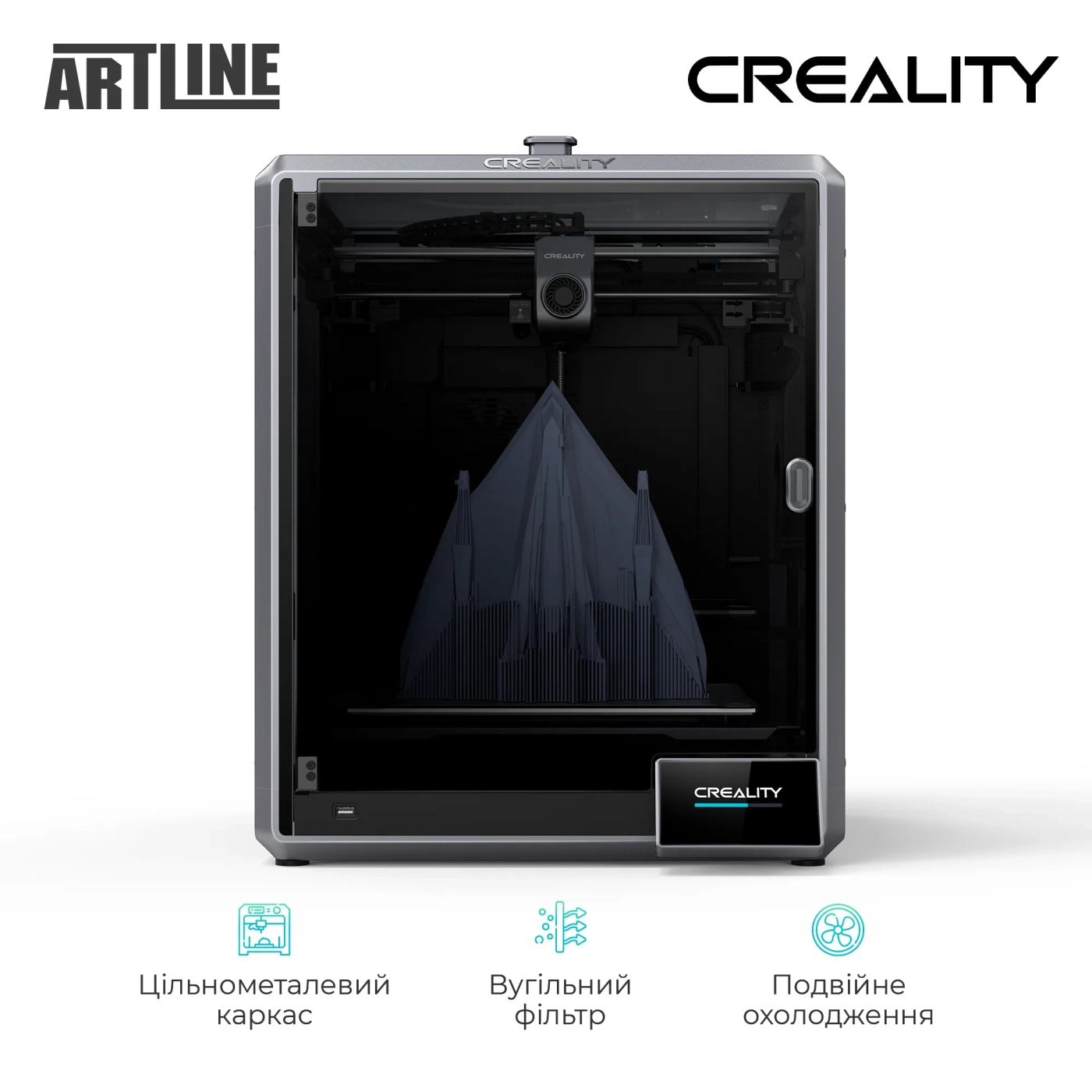 Купити 3D-принтер Creality CR-K1 Max - фото 4