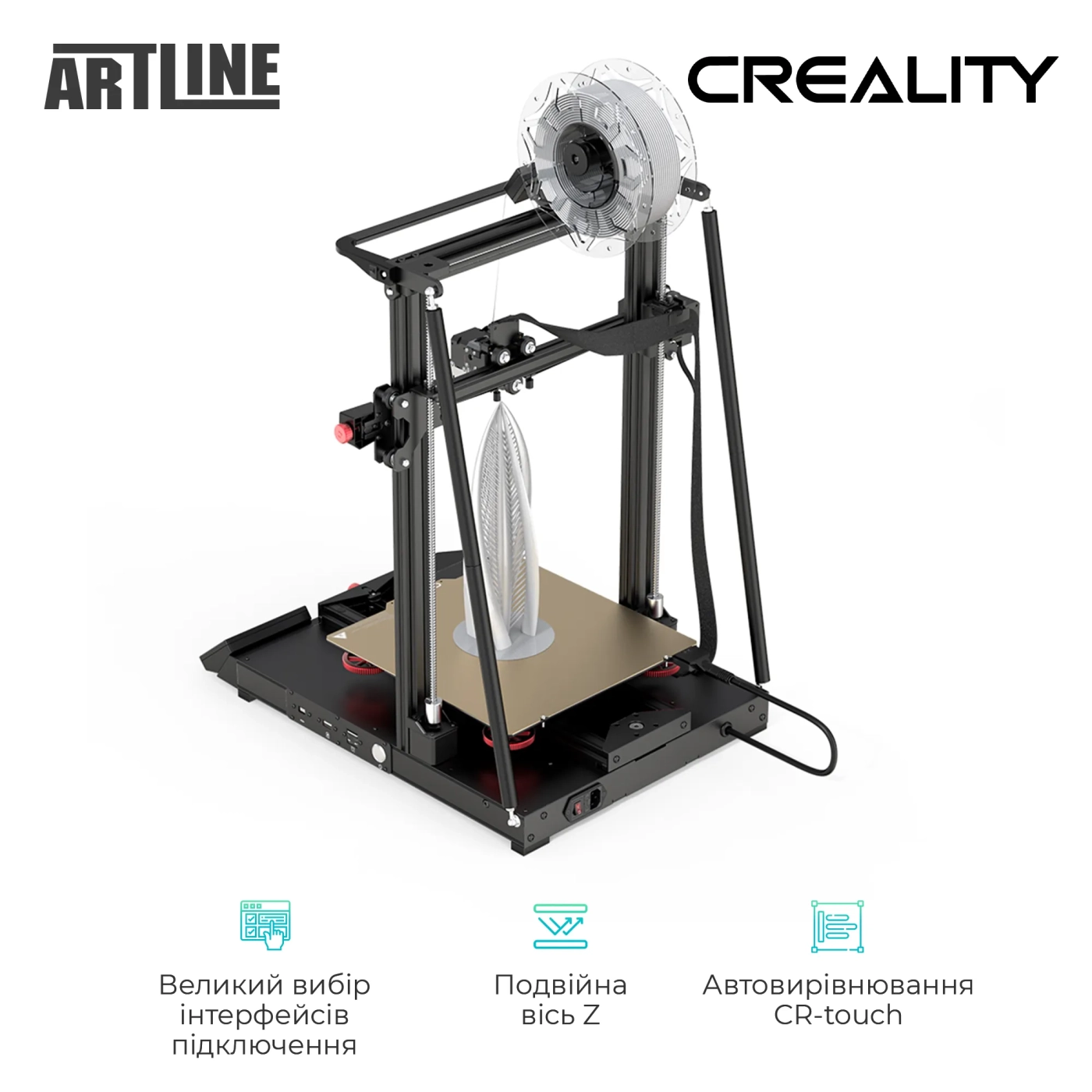 Купити 3D-принтер Creality CR-10 Smart Pro - фото 4