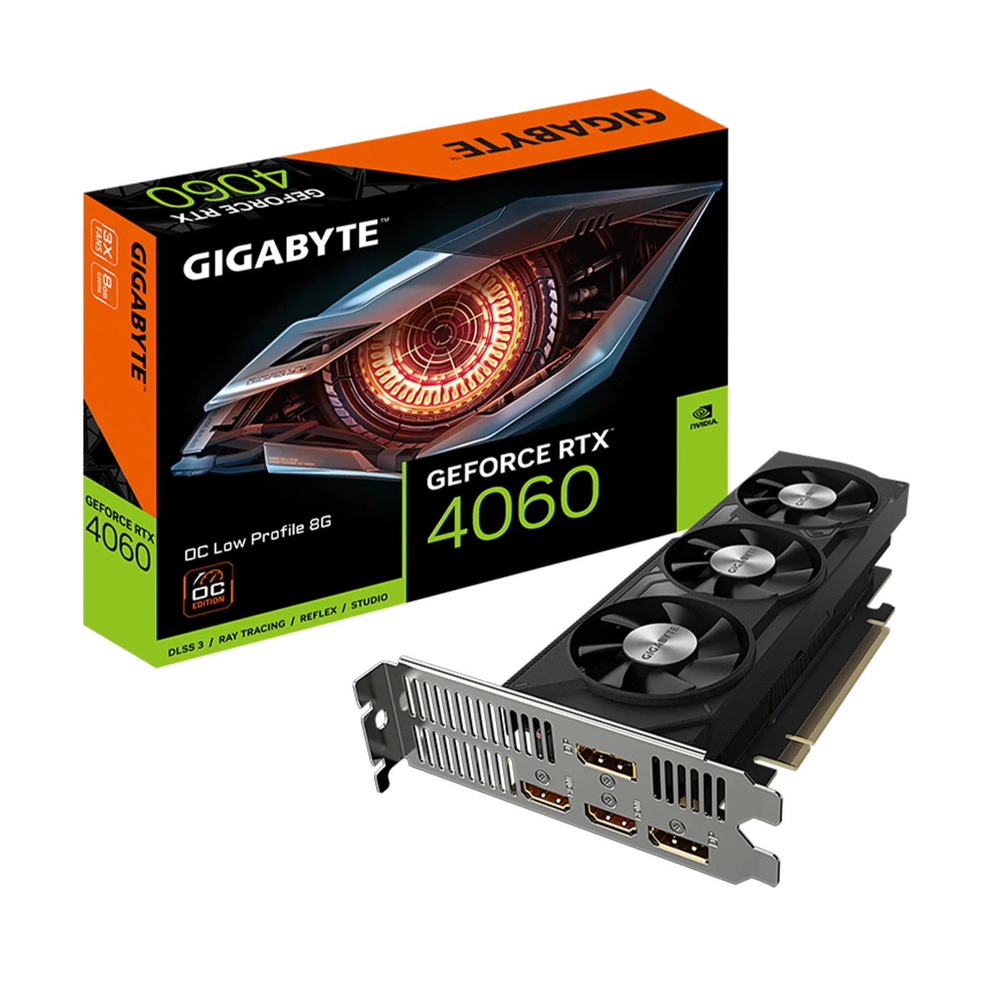 Купить Видеокарта GIGABYTE GeForce RTX 4060 OC Low Profile 8G 1.0 - фото 6