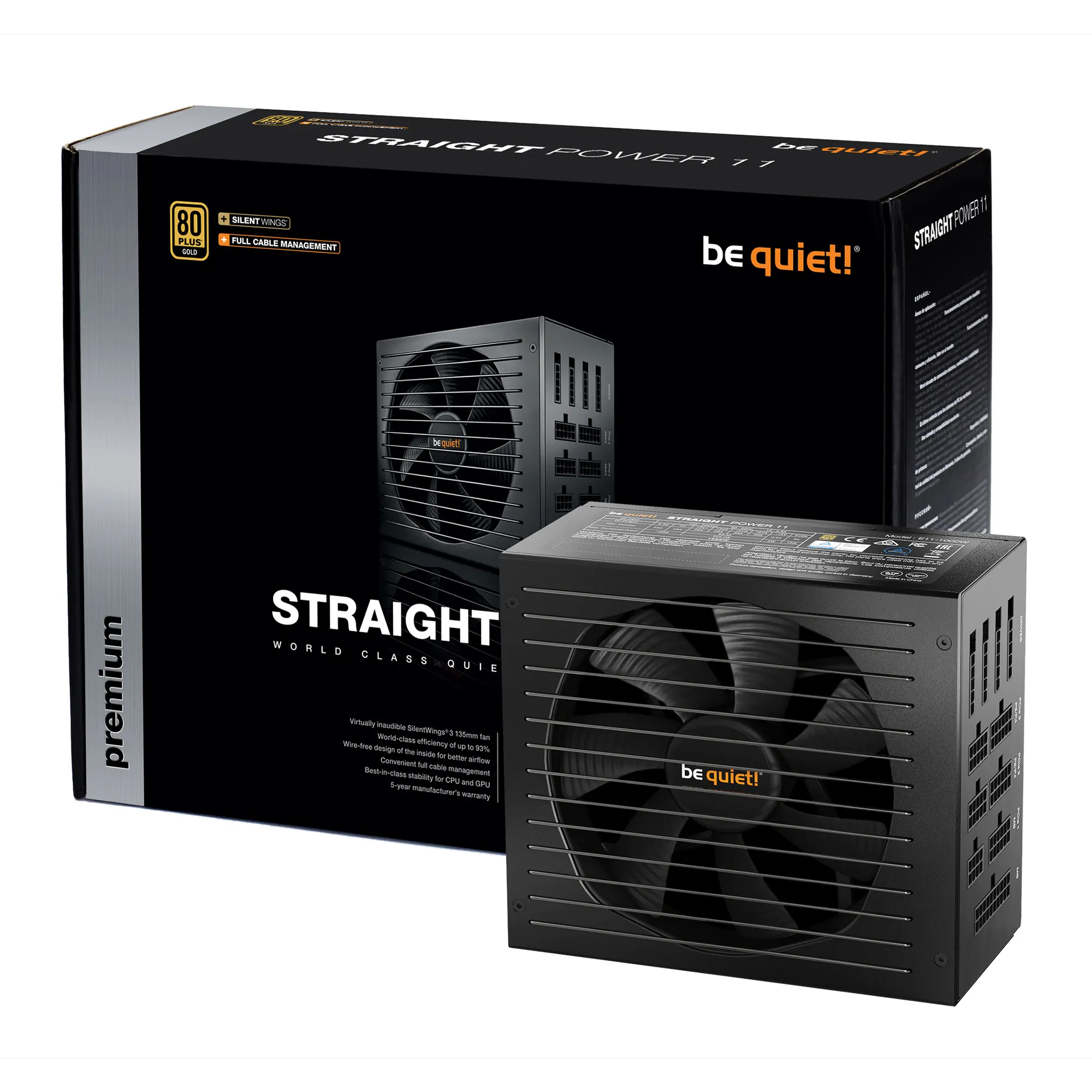 Купить Блок питания be quiet! Straight Power 11 1000W (BN285) - фото 6