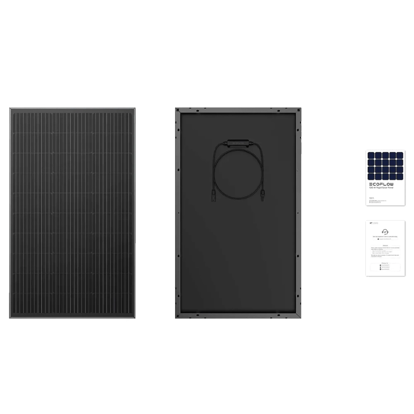 Купити Набір сонячних панелей EcoFlow 2*100 Solar Panel Стаціонарні - фото 5