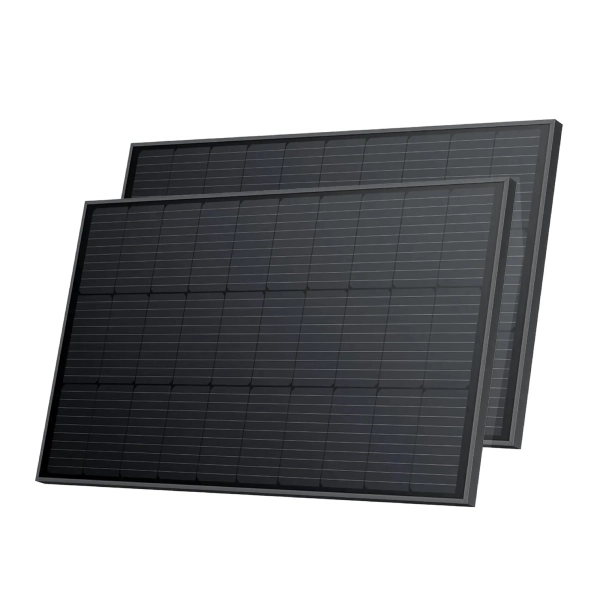 Купити Набір сонячних панелей EcoFlow 2*100 Solar Panel Стаціонарні - фото 1