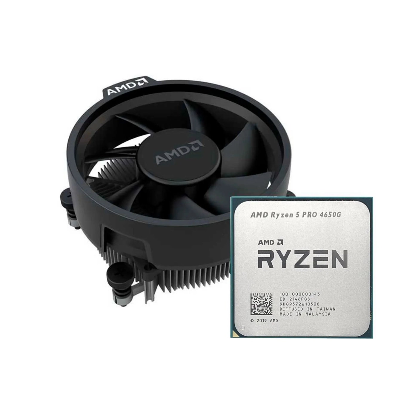 Купить Процессор AMD Ryzen 5 PRO 4650G (6C/12T 3.7-4.2GHz 11MB 65W AM4 Wraith Stealth) MPK - фото 1
