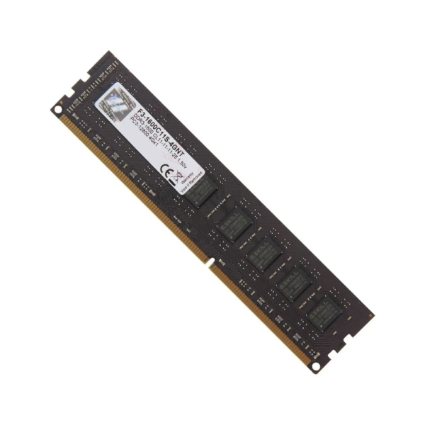 Купити Модуль пам'яті G.Skill Value DDR3-1600 4GB CL11-11-11 1.50V - фото 2