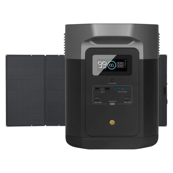 Купить Комплект EcoFlow DELTA Max (2000) + 400W Solar Panel - фото 1