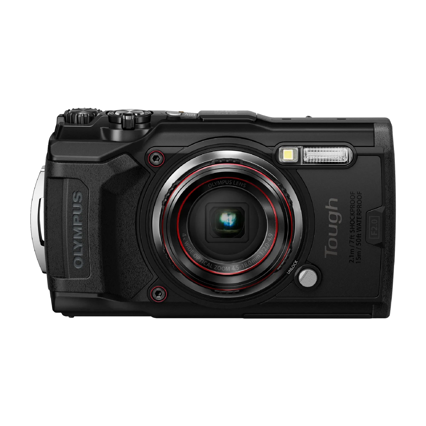 Купить Цифровая камера OLYMPUS Tough TG-6 Black - фото 1