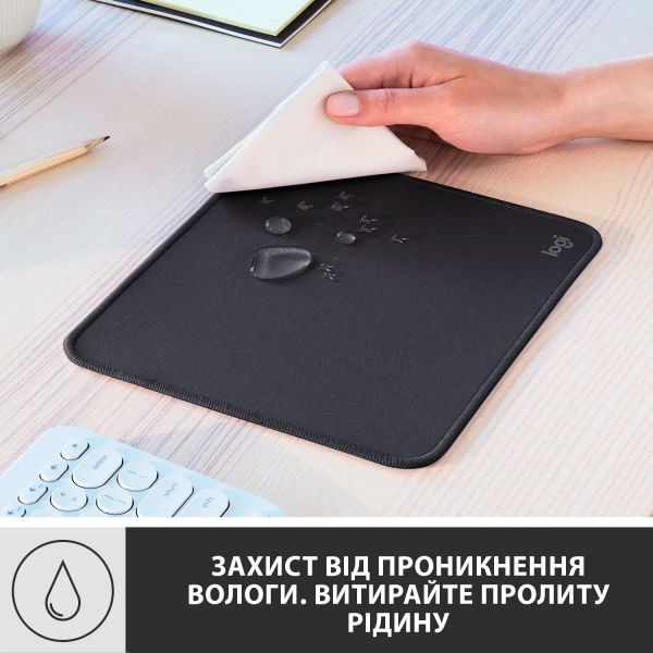 Купить Игровая поверхность Logitech Mouse Pad Studio Series Graphite - фото 3