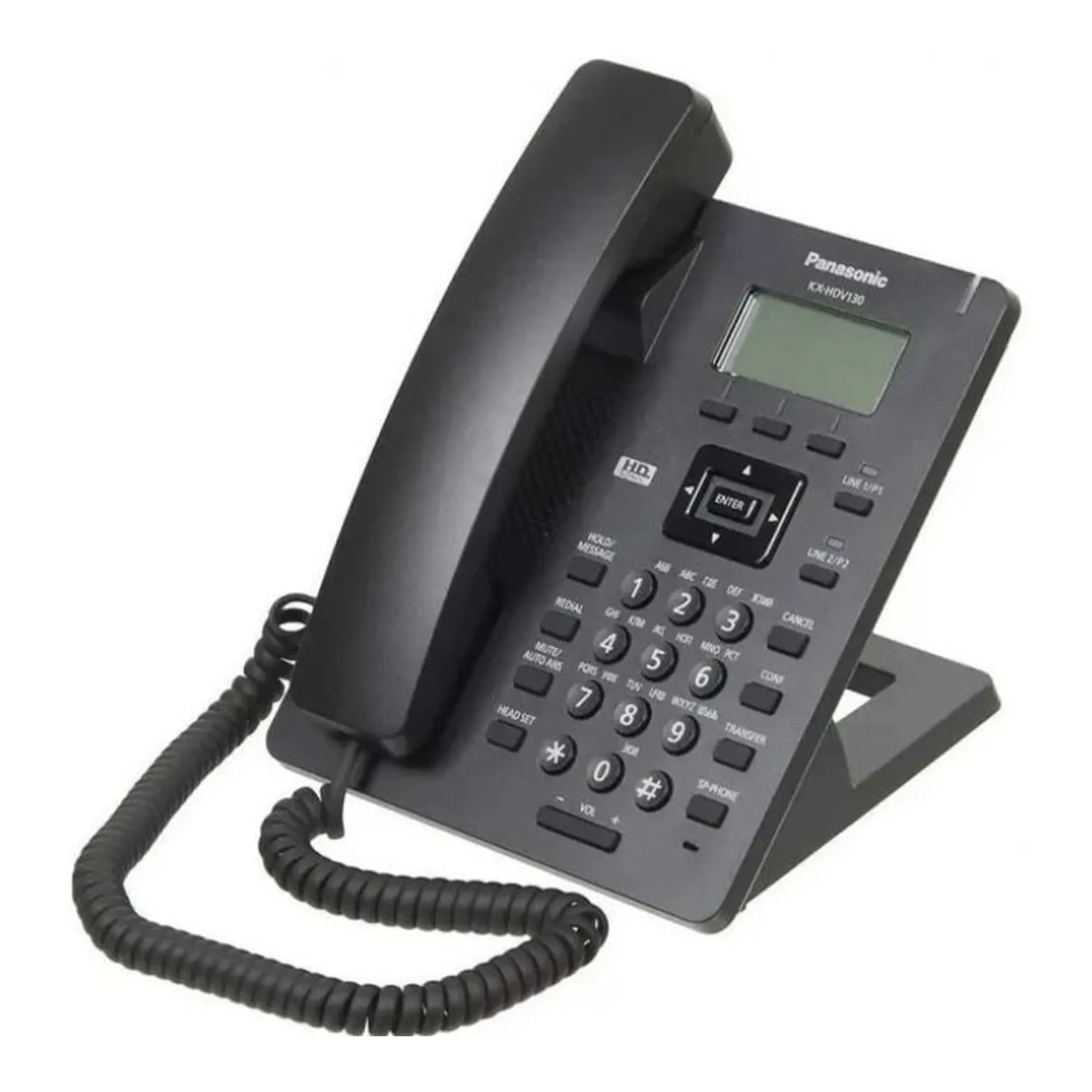 Купить IP-Телефон Panasonic KX-HDV130RUB Black - фото 2