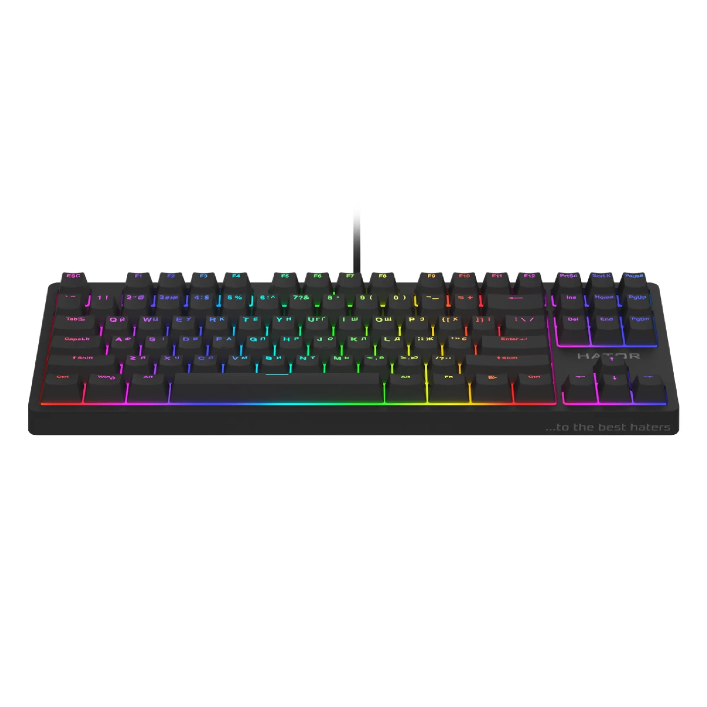 Купить Клавиатура HATOR Rockfall 2 Mecha TKL Black (HTK-720) - фото 2