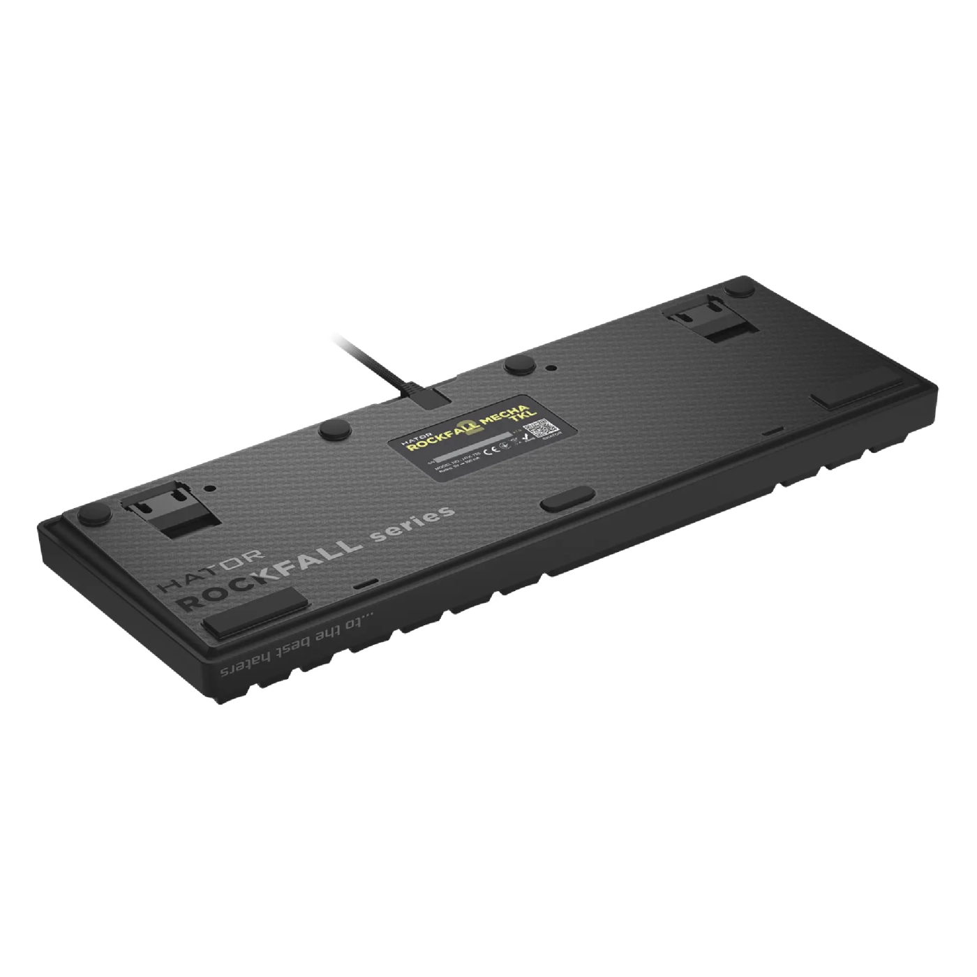Купить Клавиатура HATOR Rockfall 2 Mecha TKL Black (HTK-720) - фото 5