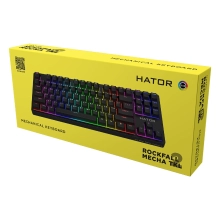 Купить Клавиатура HATOR Rockfall 2 Mecha TKL Black (HTK-720) - фото 6