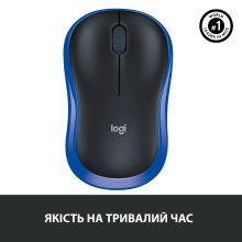 Купить Мышь Logitech M185 Wireless Blue - фото 7