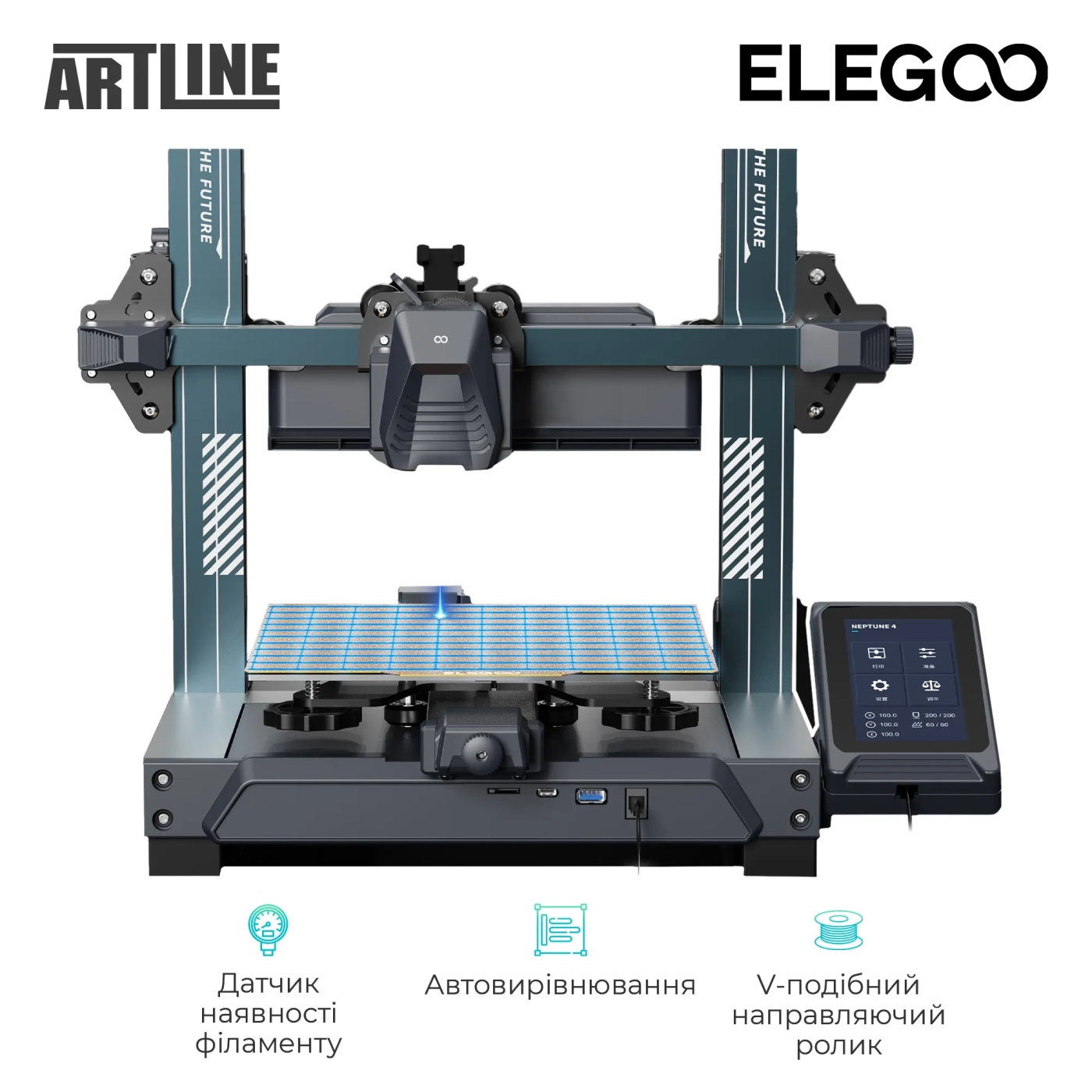 Купити 3D-принтер ELEGOO Neptune 4 - фото 4
