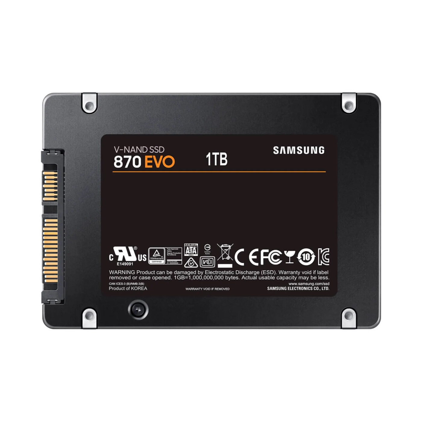 Купити SSD Samsung 870 Evo 1TB 2.5" SATA III V-NAND 3bit MLC - фото 5