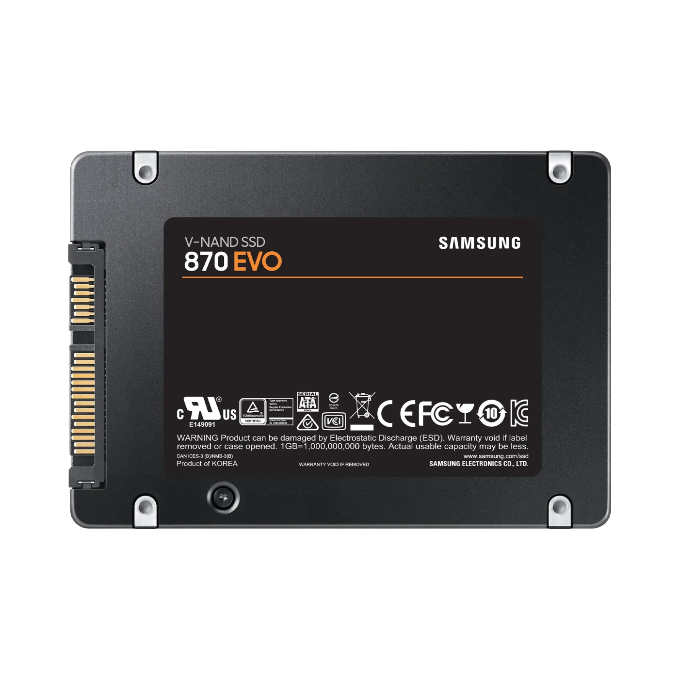 Купити SSD Samsung 870 Evo 2TB 2.5" SATA III V-NAND 3bit MLC - фото 5