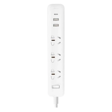 Купить Сетевой фильтр Xiaomi Mi Power Strip 20W FastCharge 3sock+2USB+1TypeC - фото 1