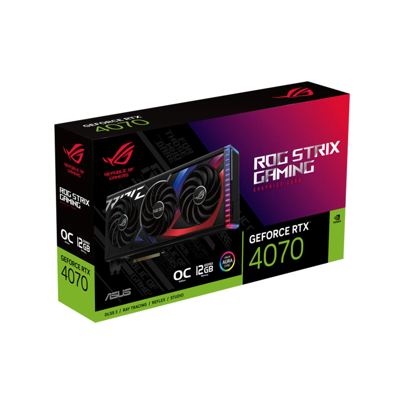 Купить Видеокарта ASUS GeForce ROG-STRIX-RTX4070-O12G-GAMING - фото 14