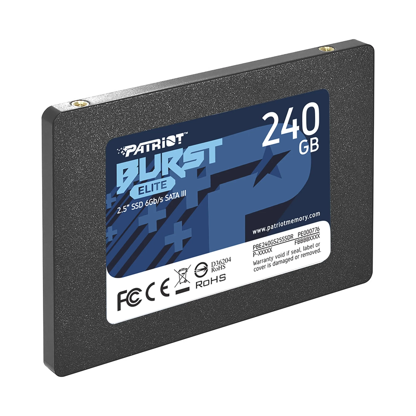 Купить SSD PATRIOT Burst Elite 240GB 2.5" SATA III - фото 3