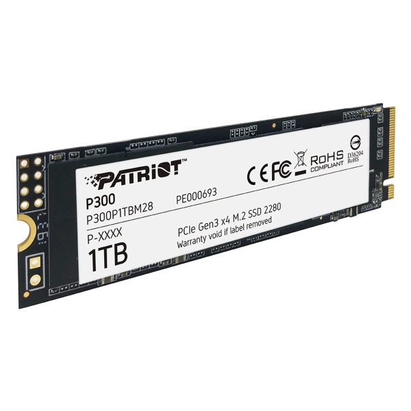 Купить SSD PATRIOT P300 1TB M.2 NVMe - фото 4