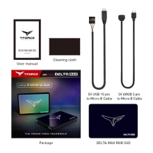 Купити SSD Team T-Force Delta MAX RGB 500GB 2.5" SATAIII 3D TLC - фото 5