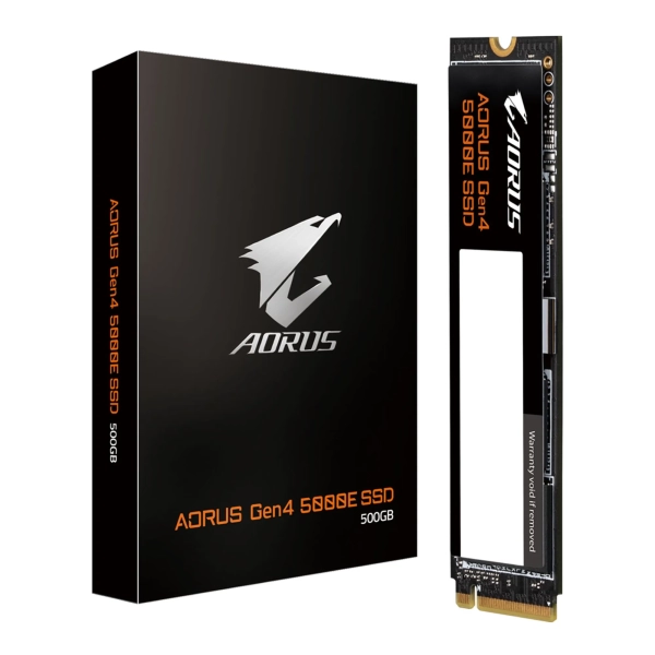 Купить SSD Gigabyte AORUS 500GB M.2 2280 PCIe NVMe 4.0 x4 3D TLC - фото 7