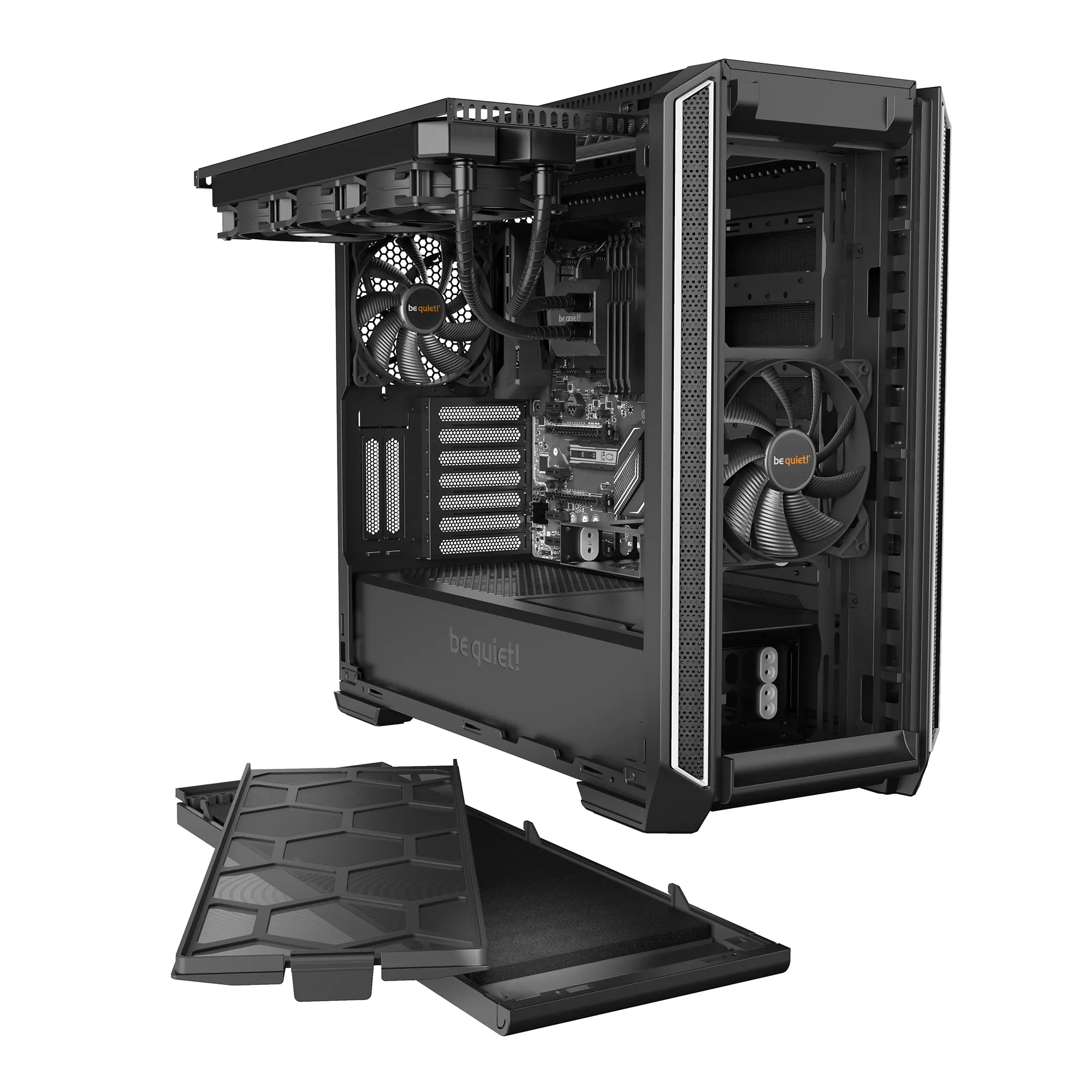 Купить Корпус be quiet! Silent Base 601 Silver (BG027) - фото 5