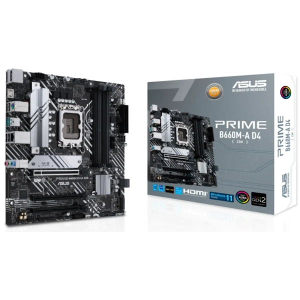 Купити Материнська плата ASUS PRIME B660M-A D4-CSM - фото 1