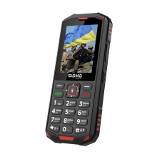 Купить Мобильный телефон Sigma X-treme PA68 Black Red - фото 2