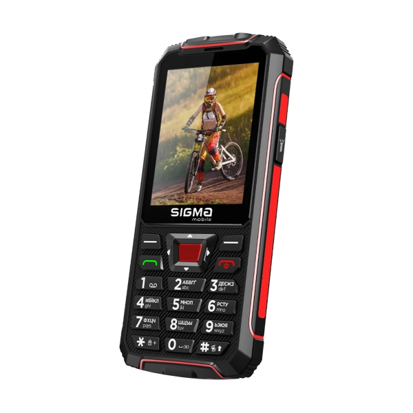 Купити Мобільний телефон Sigma X-treme PR68 Black Red - фото 2