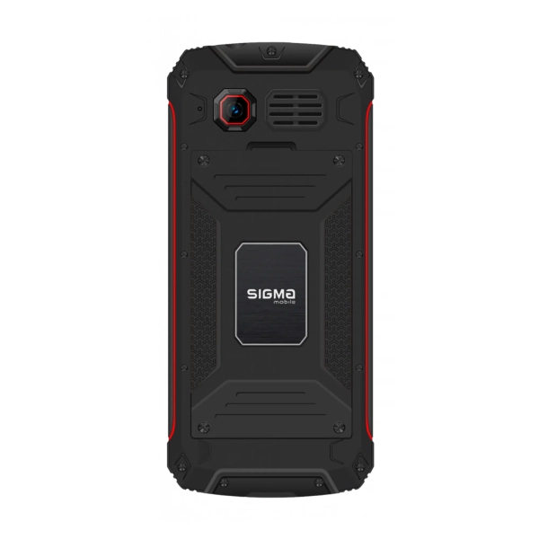 Купити Мобільний телефон Sigma X-treme PR68 Black Red - фото 3