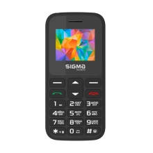 Купити Мобільний телефон Sigma Comfort 50 HIT2020 Black - фото 1