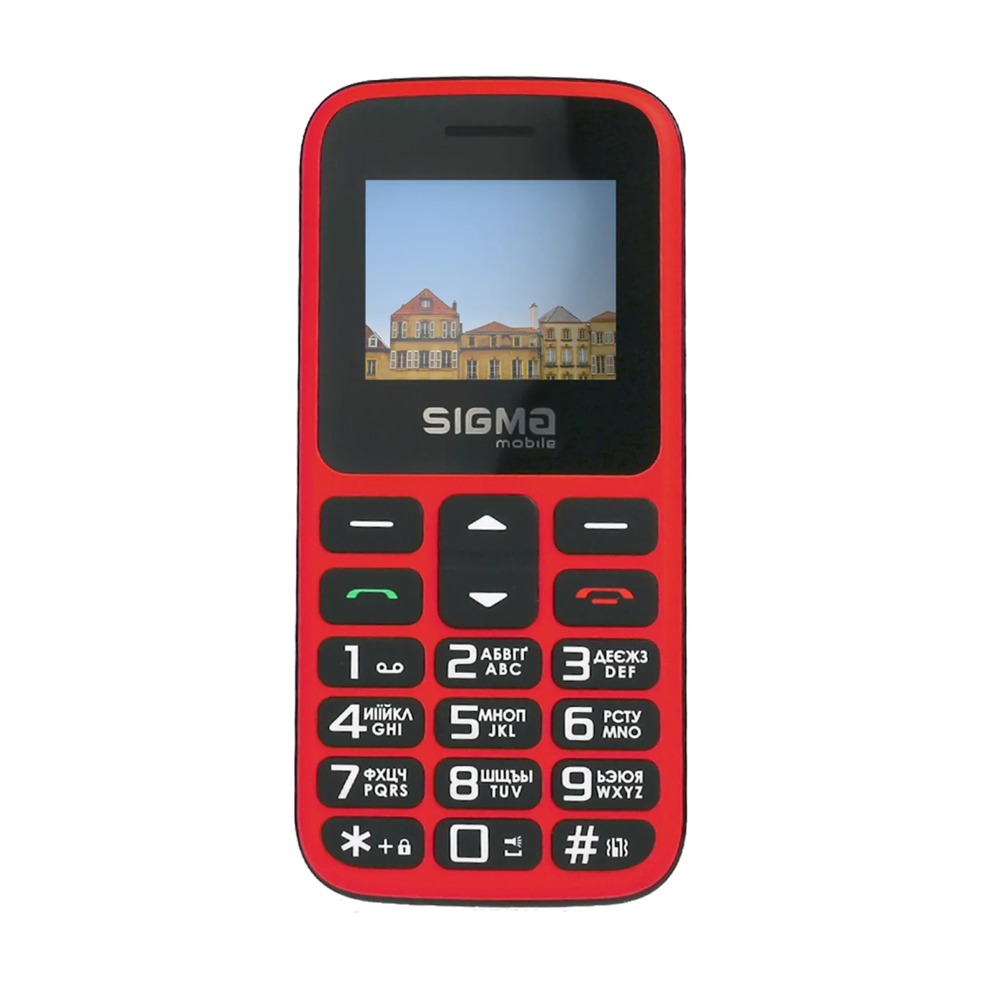 Купить Мобильный телефон Sigma Comfort 50 HIT2020 Red - фото 1