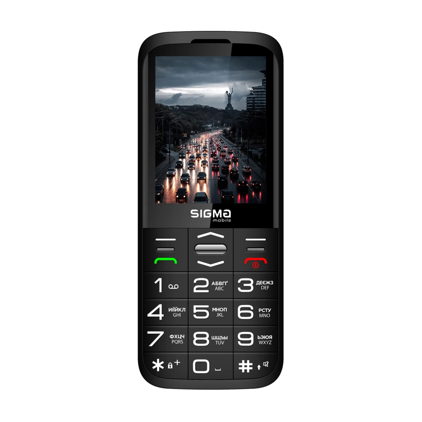 Купить Мобильный телефон Sigma Comfort 50 Grace Type-C Black - фото 1