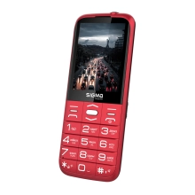 Купити Мобільний телефон Sigma Comfort 50 Grace Type-C Red - фото 2