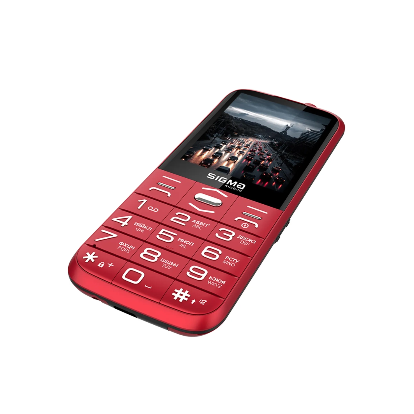 Купити Мобільний телефон Sigma Comfort 50 Grace Type-C Red - фото 3