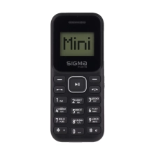 Купити Мобільний телефон Sigma X-style 14 MINI Black - фото 1