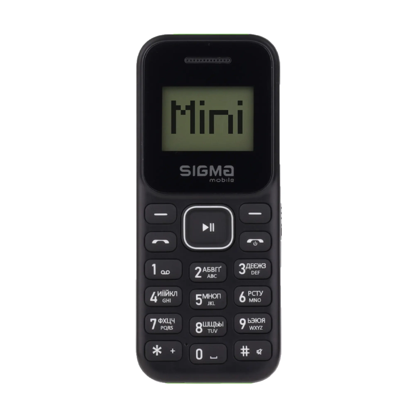 Купить Мобильный телефон Sigma X-style 14 MINI Black-Green - фото 1