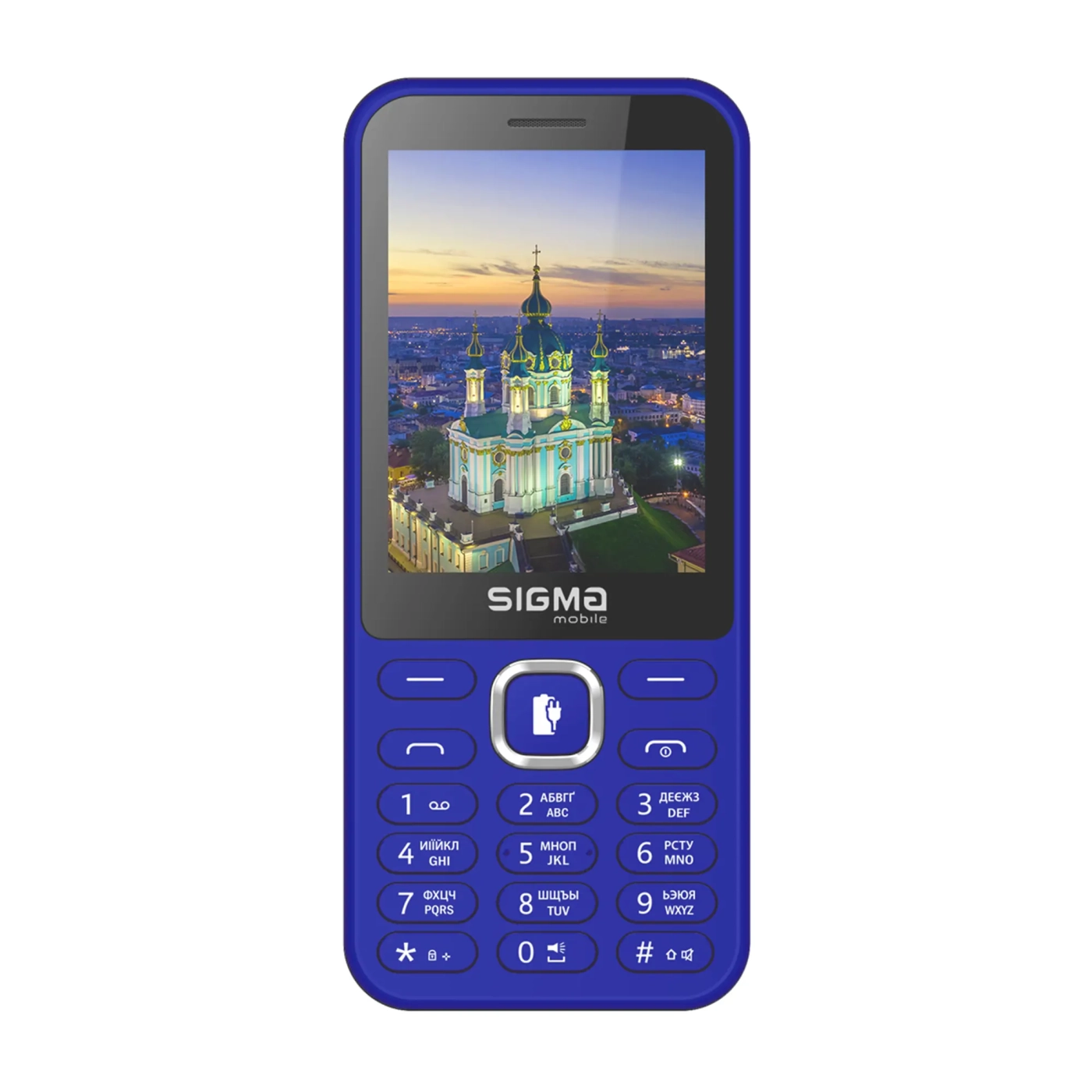 Купить Мобильный телефон Sigma X-style 31 Power Type-C Blue - фото 1