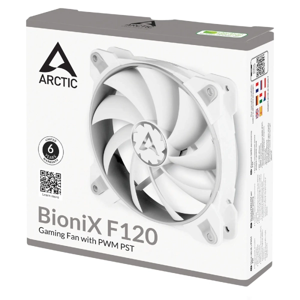 Купити Вентилятор Arctic BioniX F120 Grey/White (ACFAN00164A) - фото 5